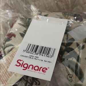 Signare Tapestry Shoulder Bag - Floral Cream